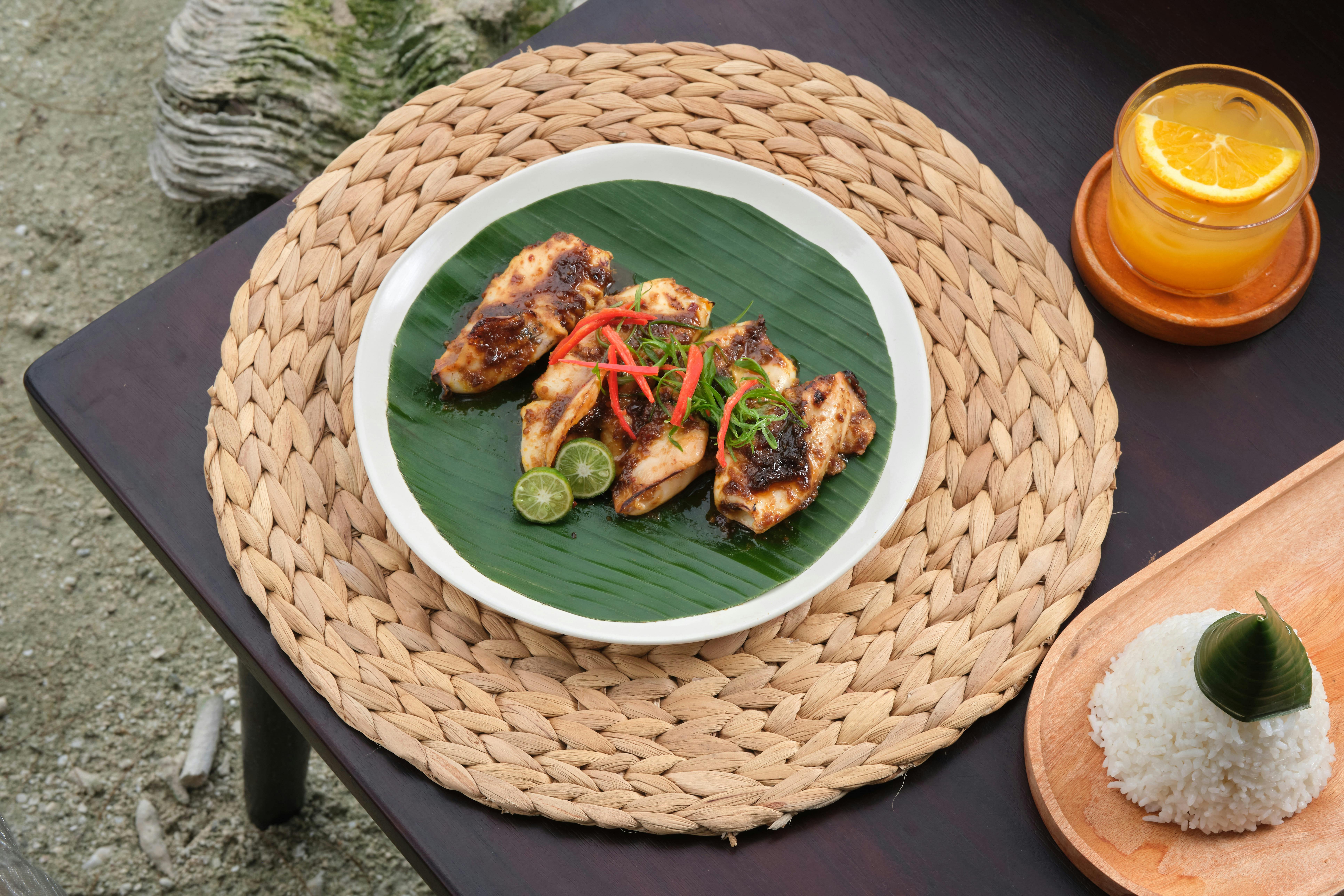 Chicken wings at Santara Restaurant Pulau Payung in Thousand Islands