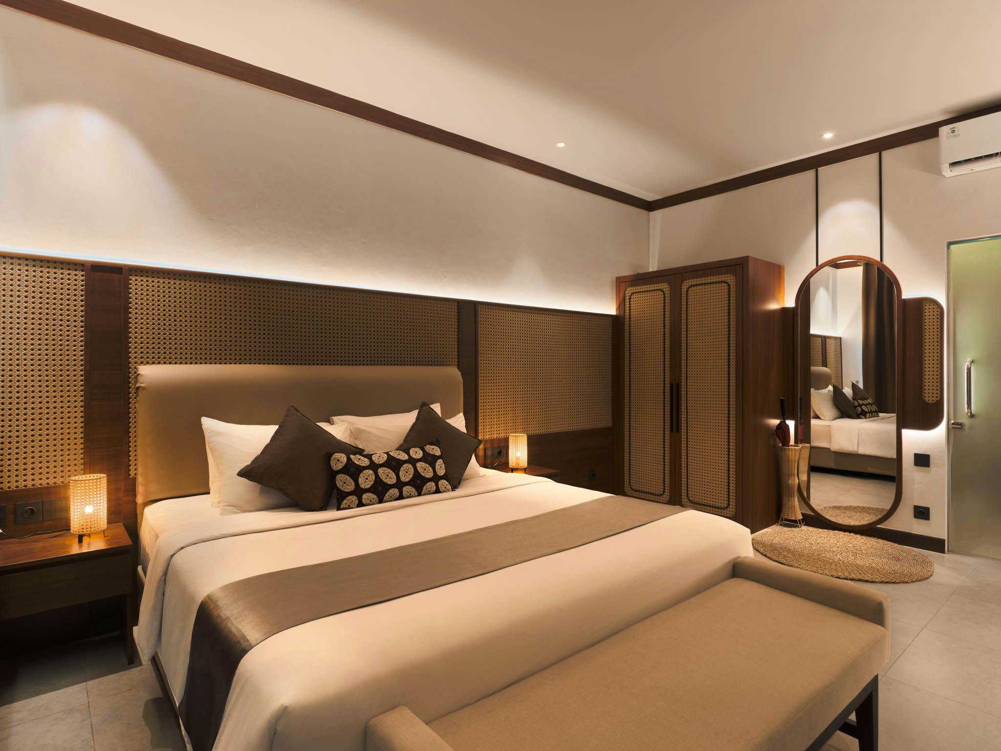 Interior of cabin at Batumera Pulau Payung in Thousand Islands