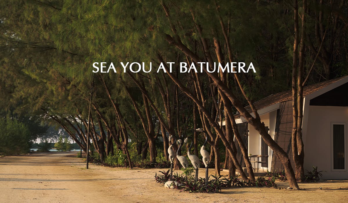 Batumera cabin and trees