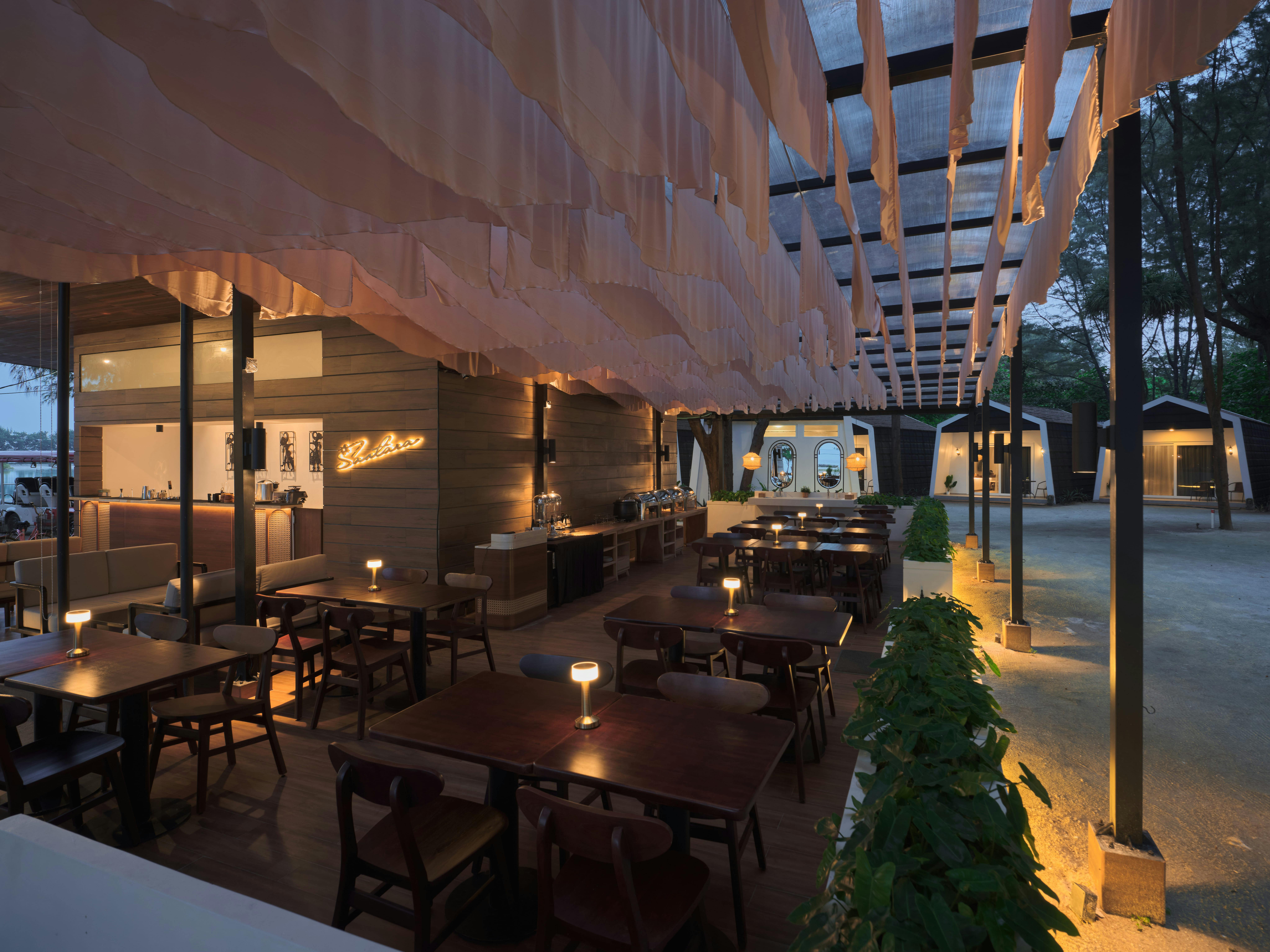 Santara Restaurant at Batumera on Pulau Payung in Thousand Islands