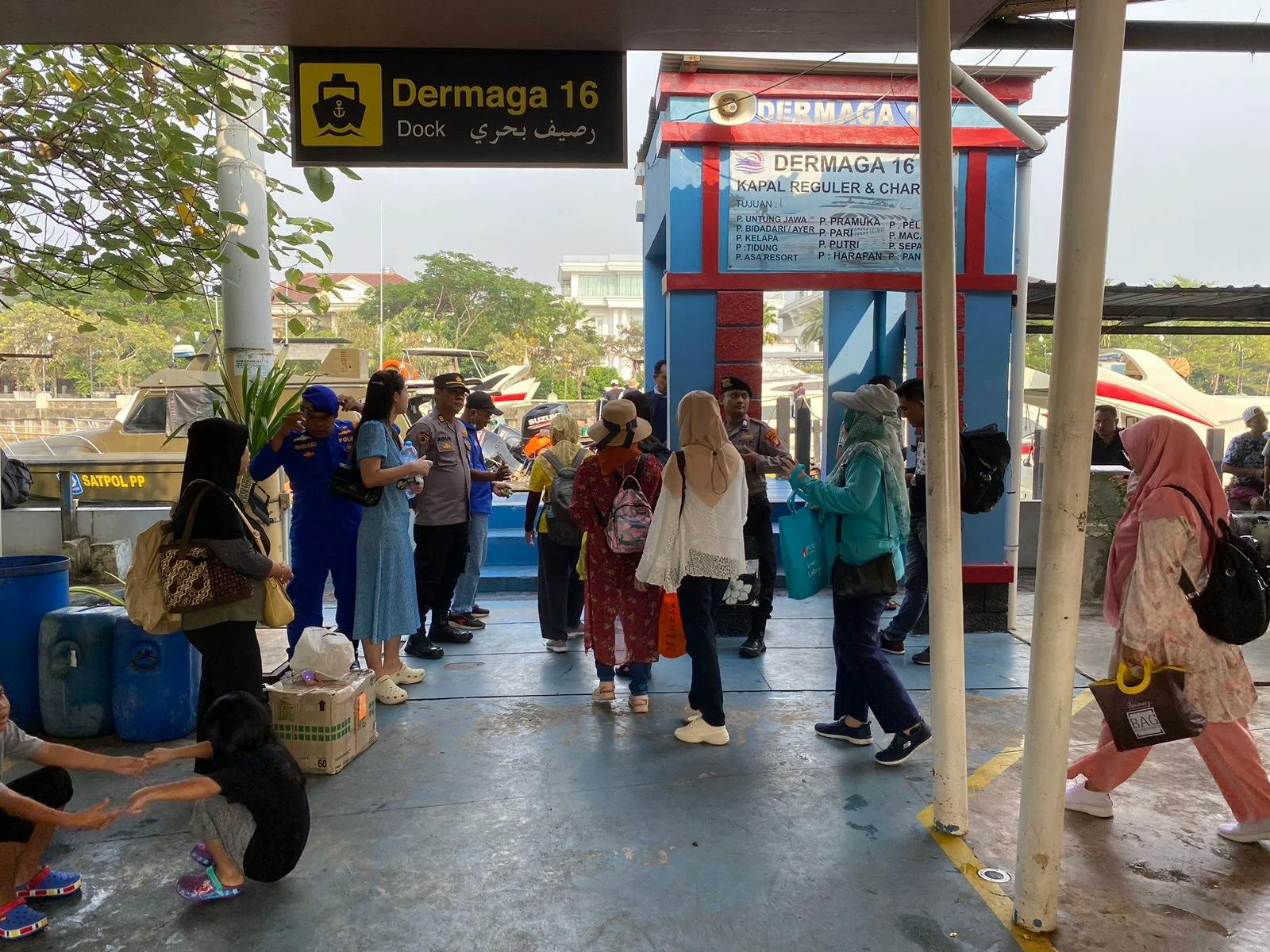 Ancol Dock 16 waiting area