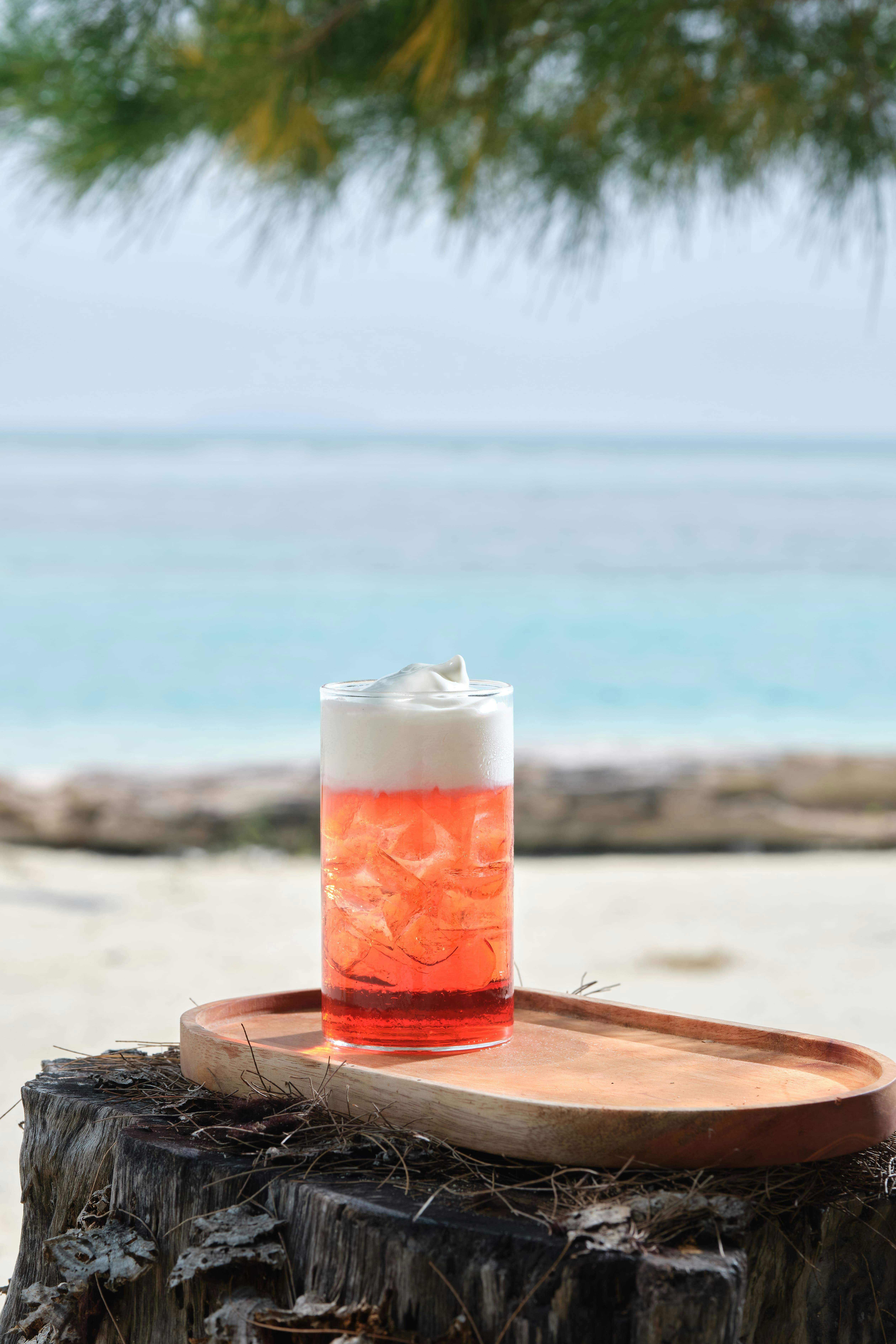 Mocktail at Santara Restaurant Pulau Payung in Thousand Islands