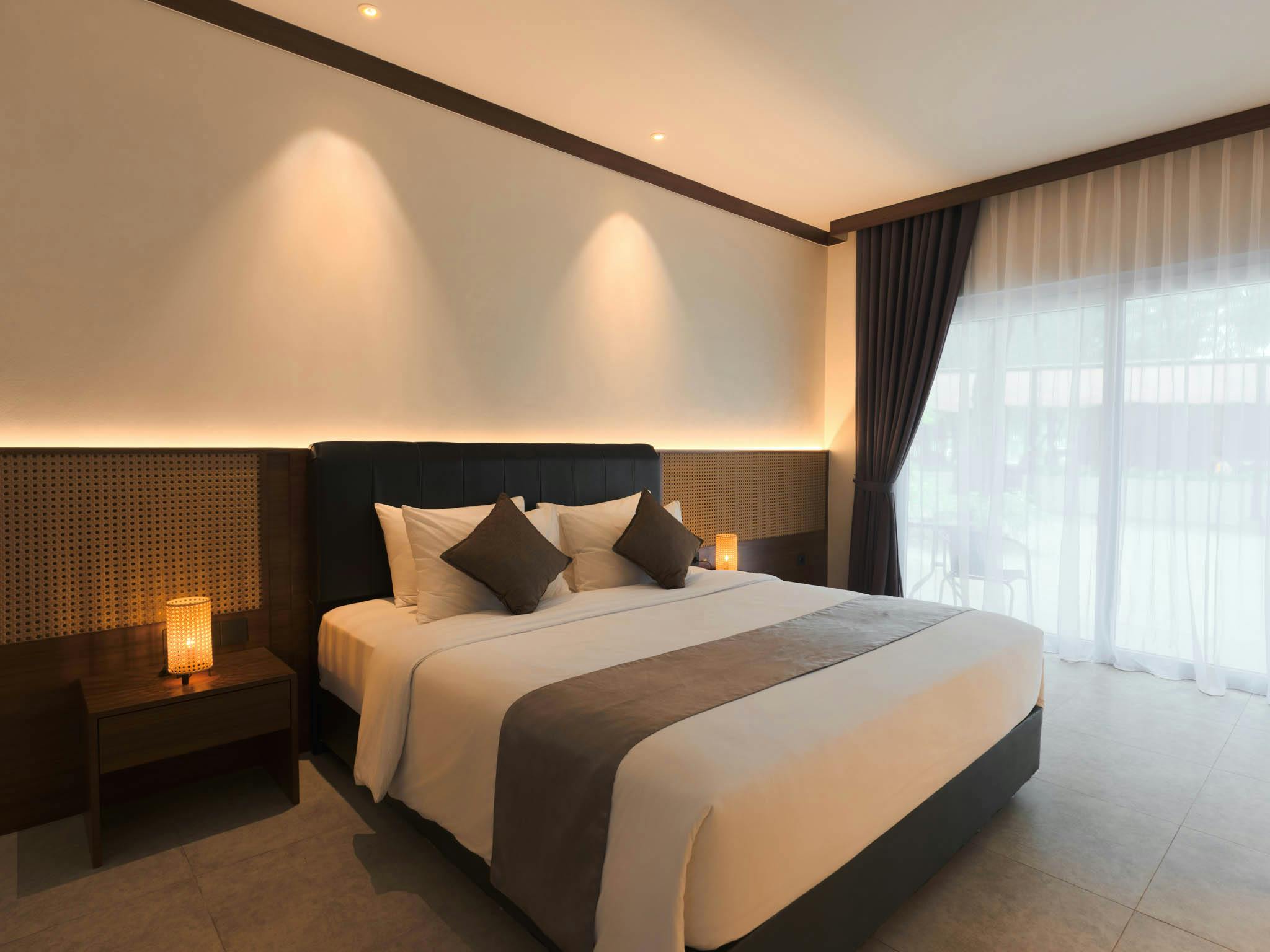 Interior of cabin at Batumera Pulau Payung in Thousand Islands