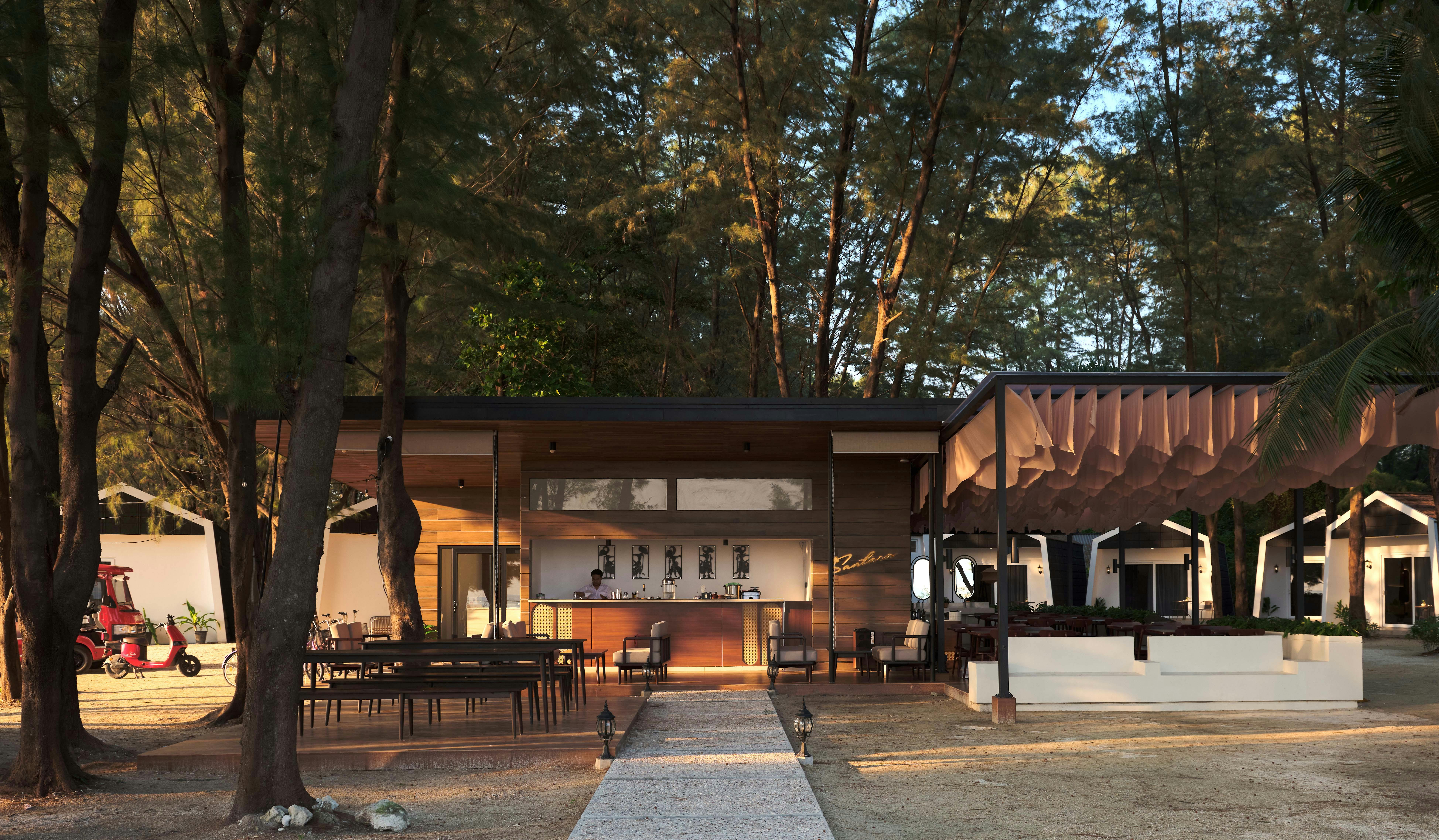 Santara Restaurant at Batumera Pulau Payung in Thousand Islands