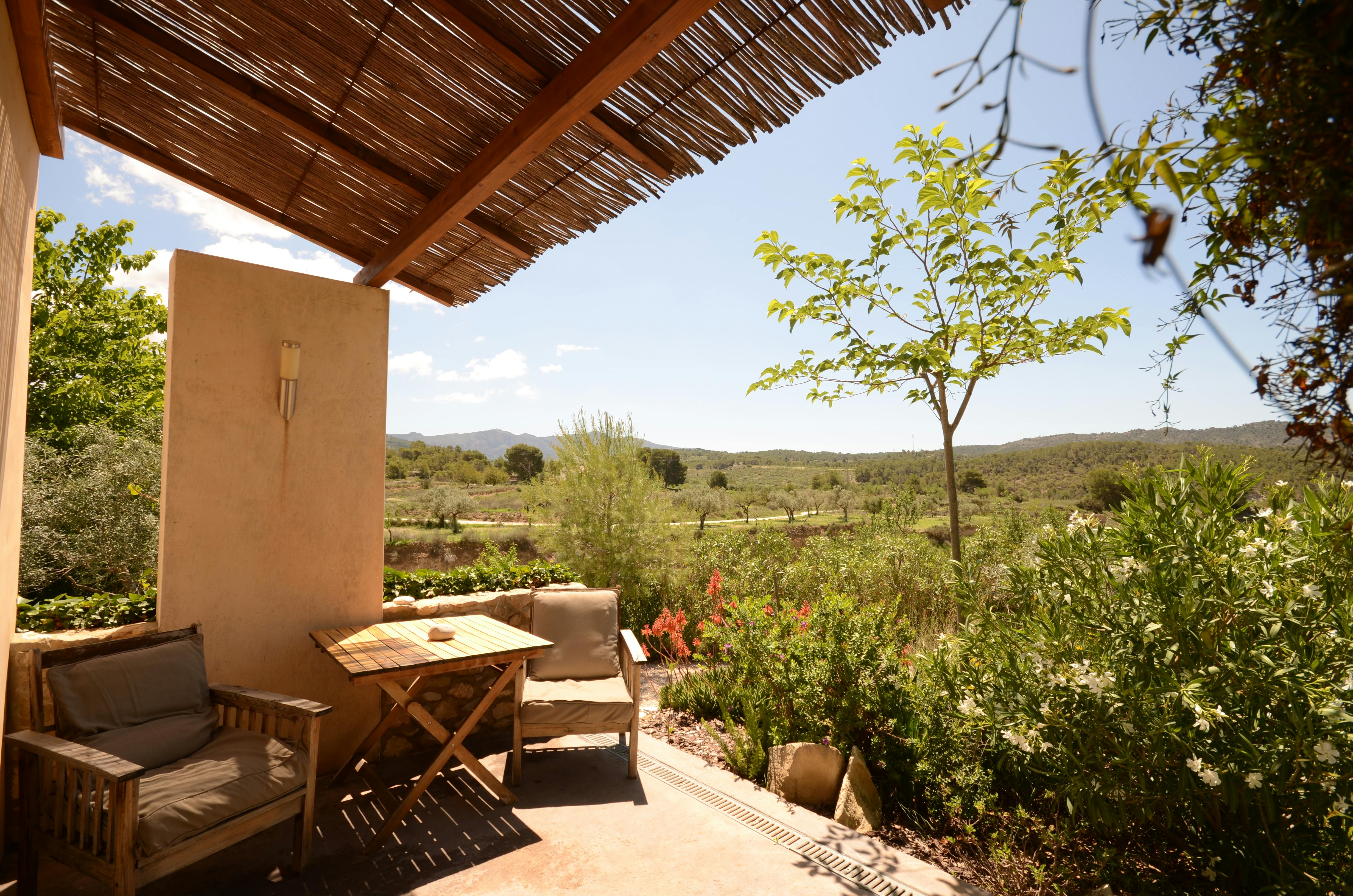 Habitación Madera, terraza