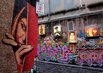 Street Art around Melb