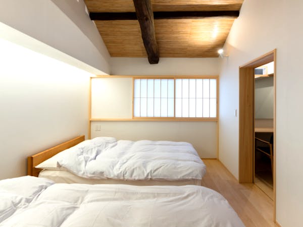 BenTen Residences Machiya in Kyoto - Western Bedroom