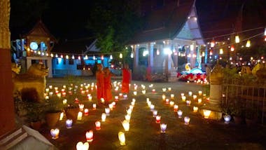 Luang Prabang temples light festival