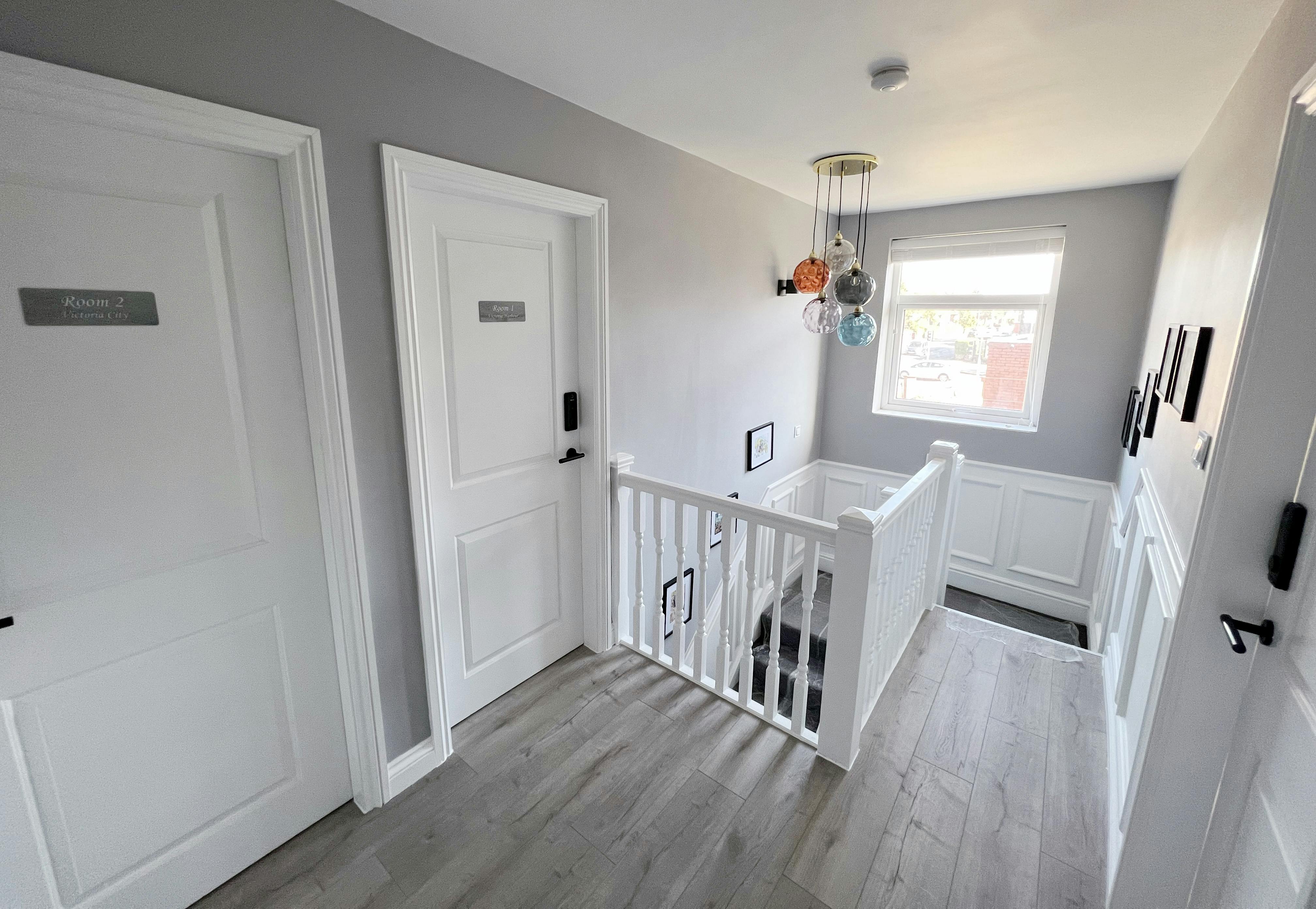 United Home B&B hallway