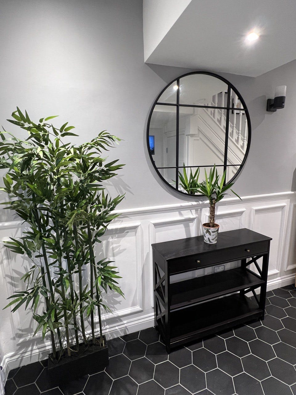 United Home B&B hallway decor