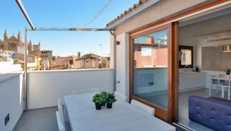 2-bedroom penthouse with terrace - White