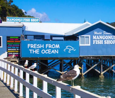 Mangonui, Fish Shop, Doubtless Bay