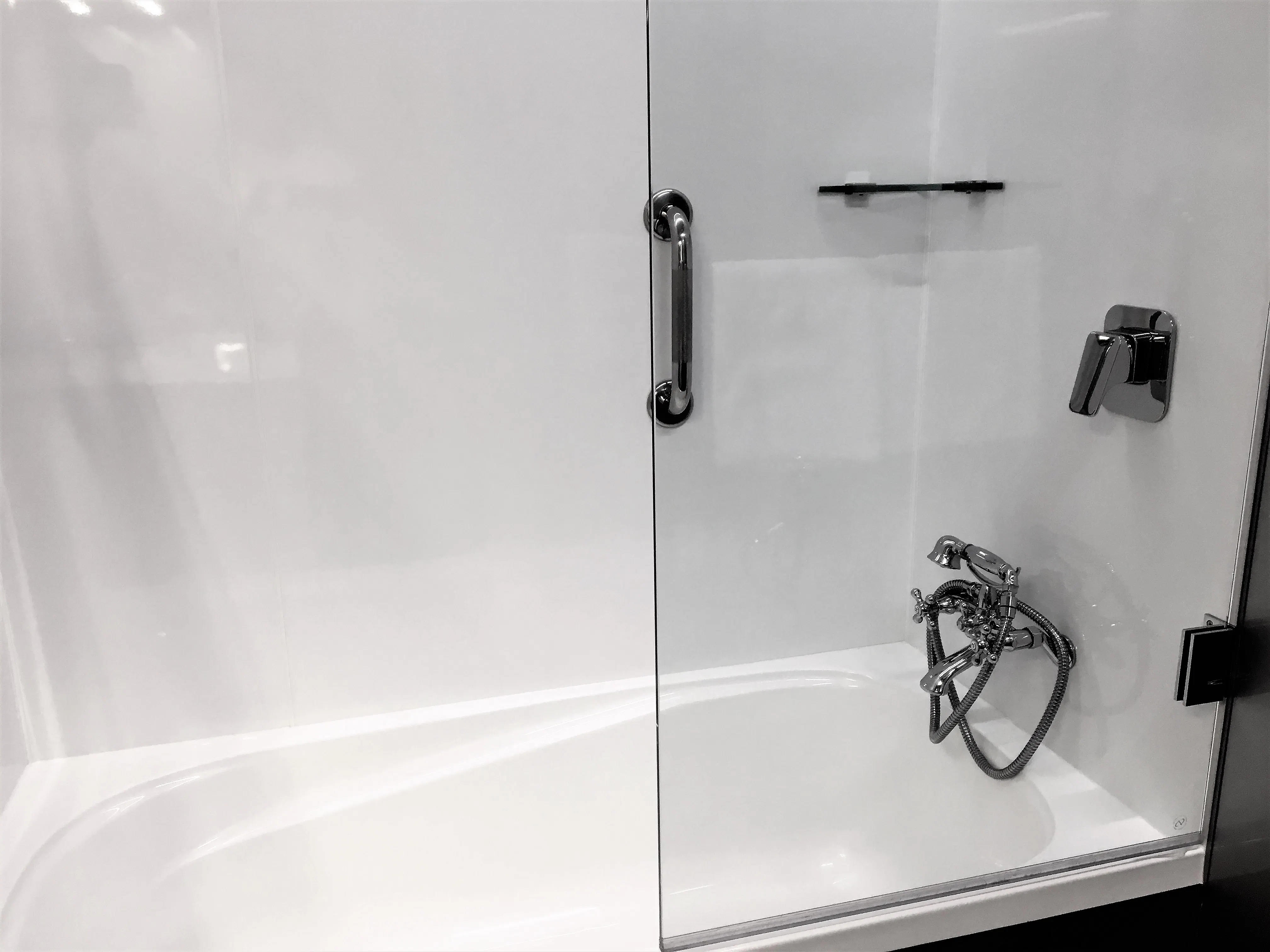 Downstairs bathroom bath