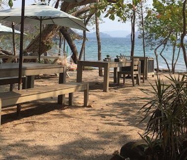 Limonada restaurant at Playa Danta