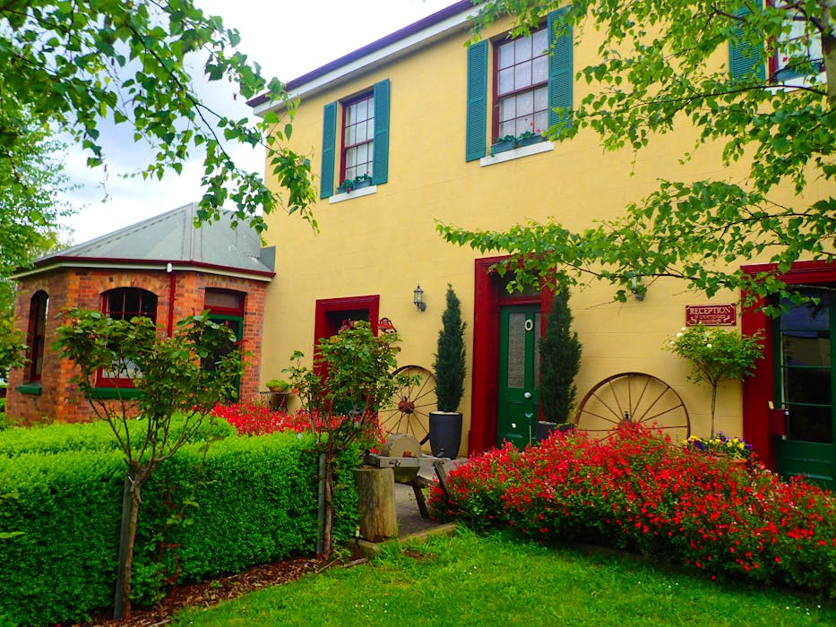 The beauty and charm of Historic Blakes Manor. Deloraine Tasmania.