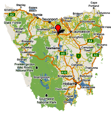 A great number of places to see while staying at Historic Blakes Manor in Deloraine Tasmania. History, national parks lovely!