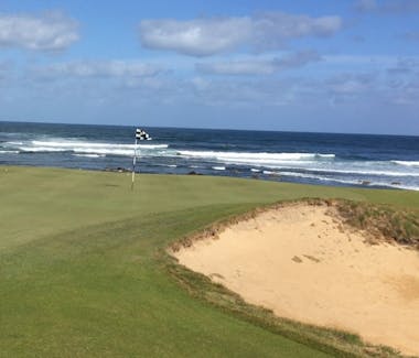 Golf at Ocean Dunes by Ettrick Rocks guest