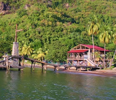 Pirates of the Caribbean Film Set, Boat Trip and Tours in Saint Vincent