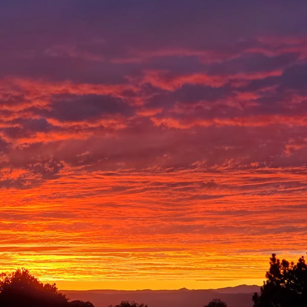 Amazing Santa Fe sunset
