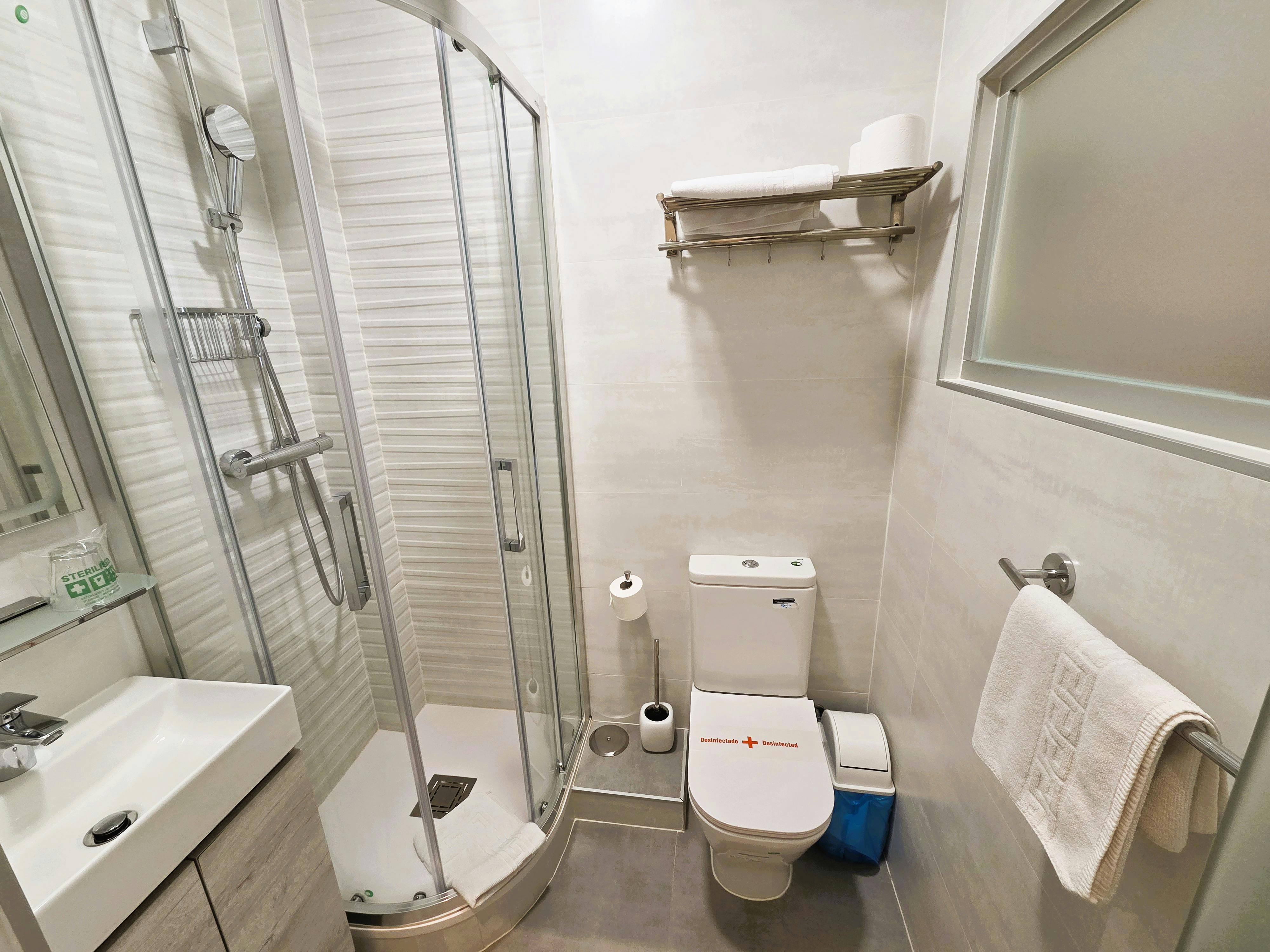 Baño habitación individual exterior