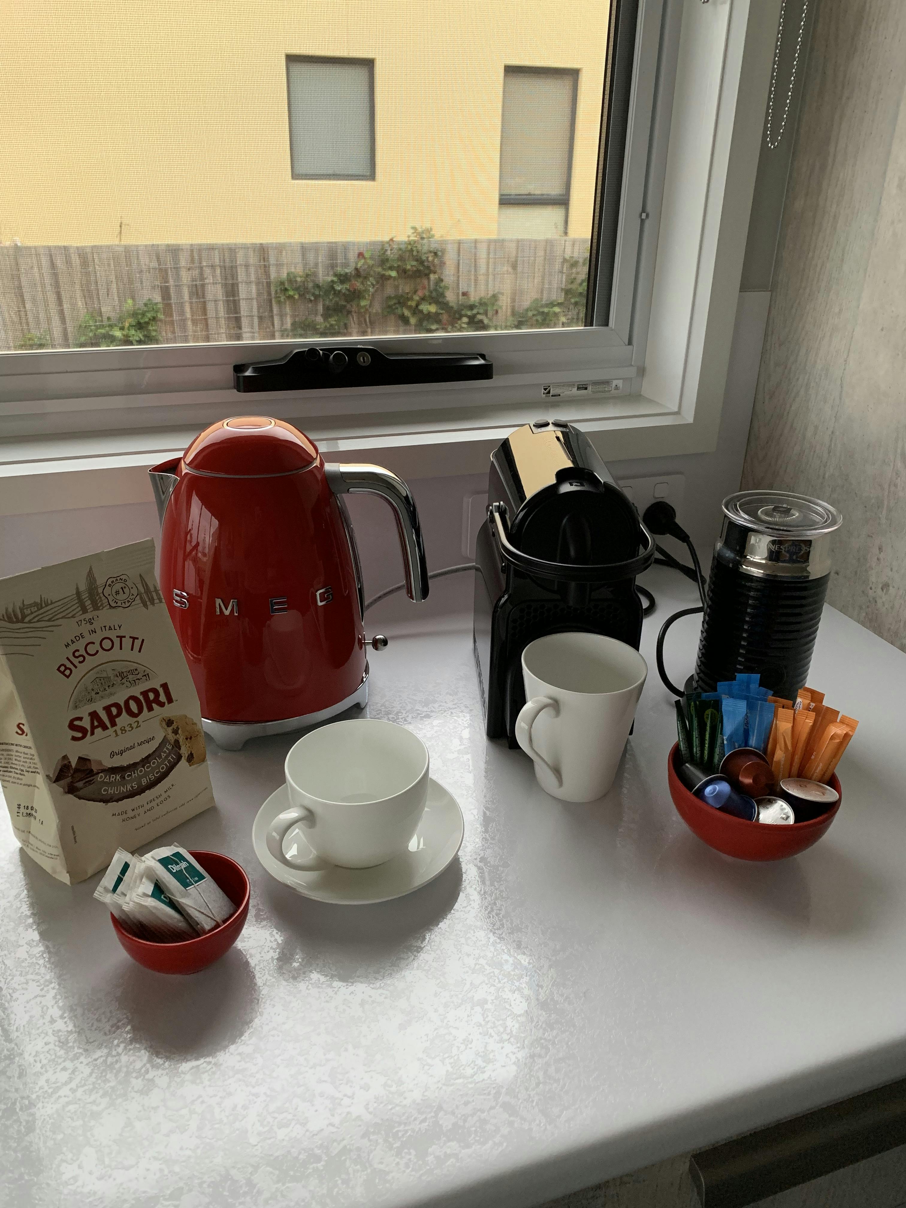 In-room tea & coffee facilities