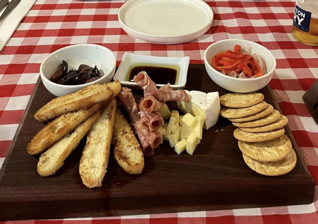 Antipasto entree share plate Versicilia Ristorante