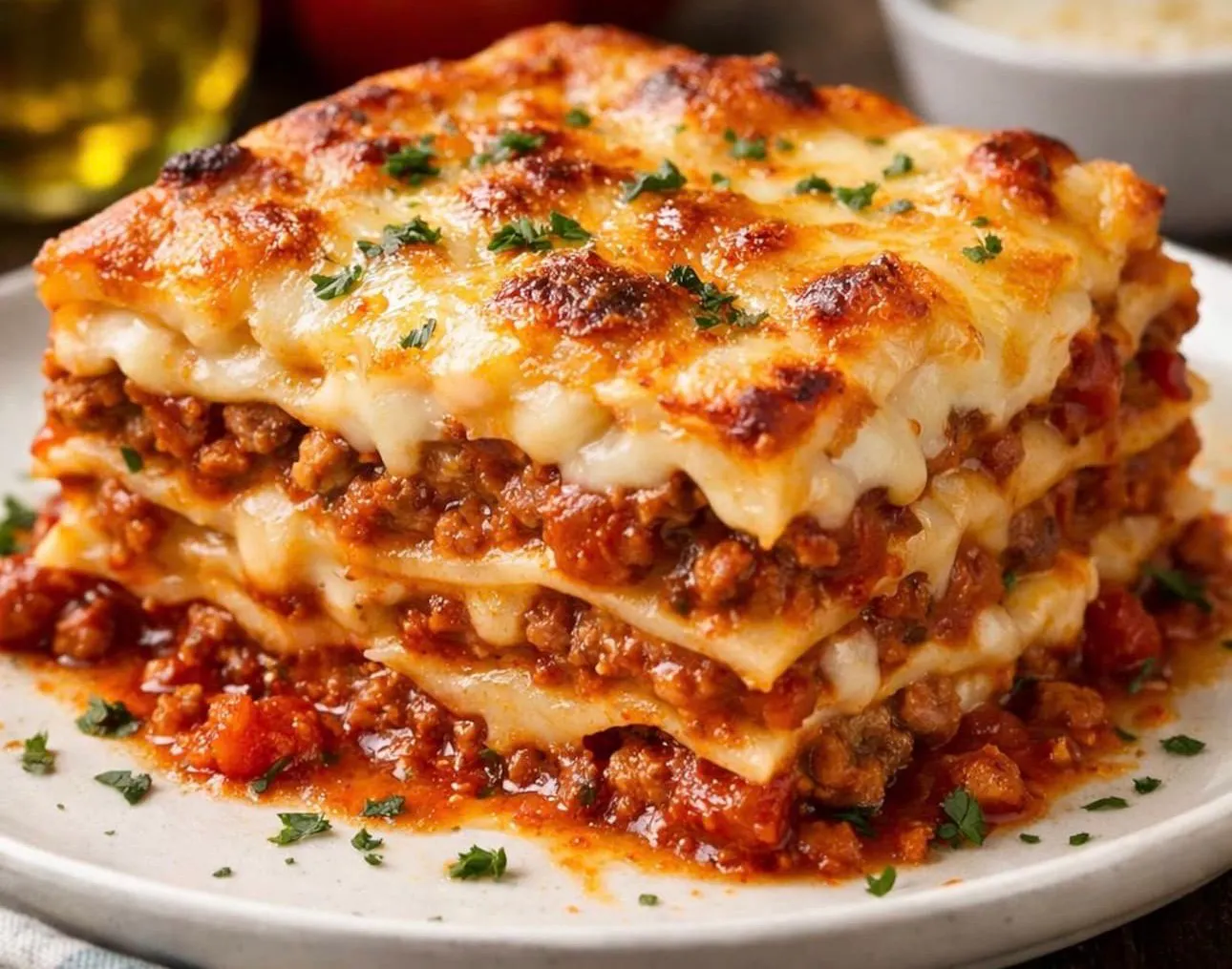 Delicious lasagna from the Port Albert General Store