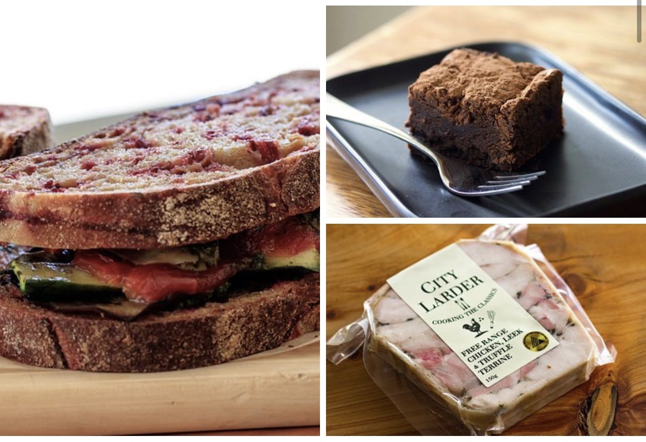 Gibsons Cafe and Larder offerings