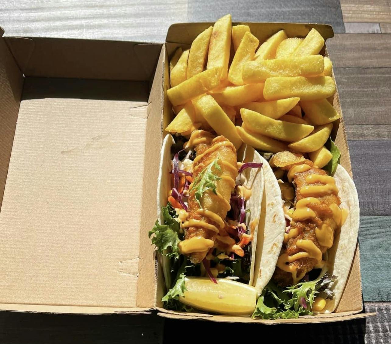 Fish Taco Pack at Port Albert Fish and Chip Co