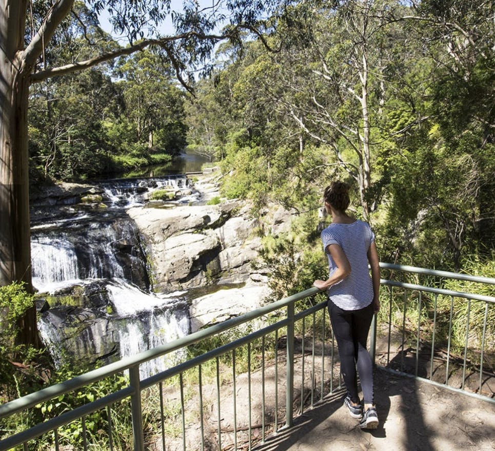 Viewing area Agnes Falls