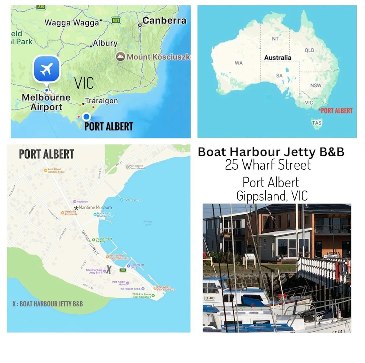 Getting to Port Albert, Gippsland