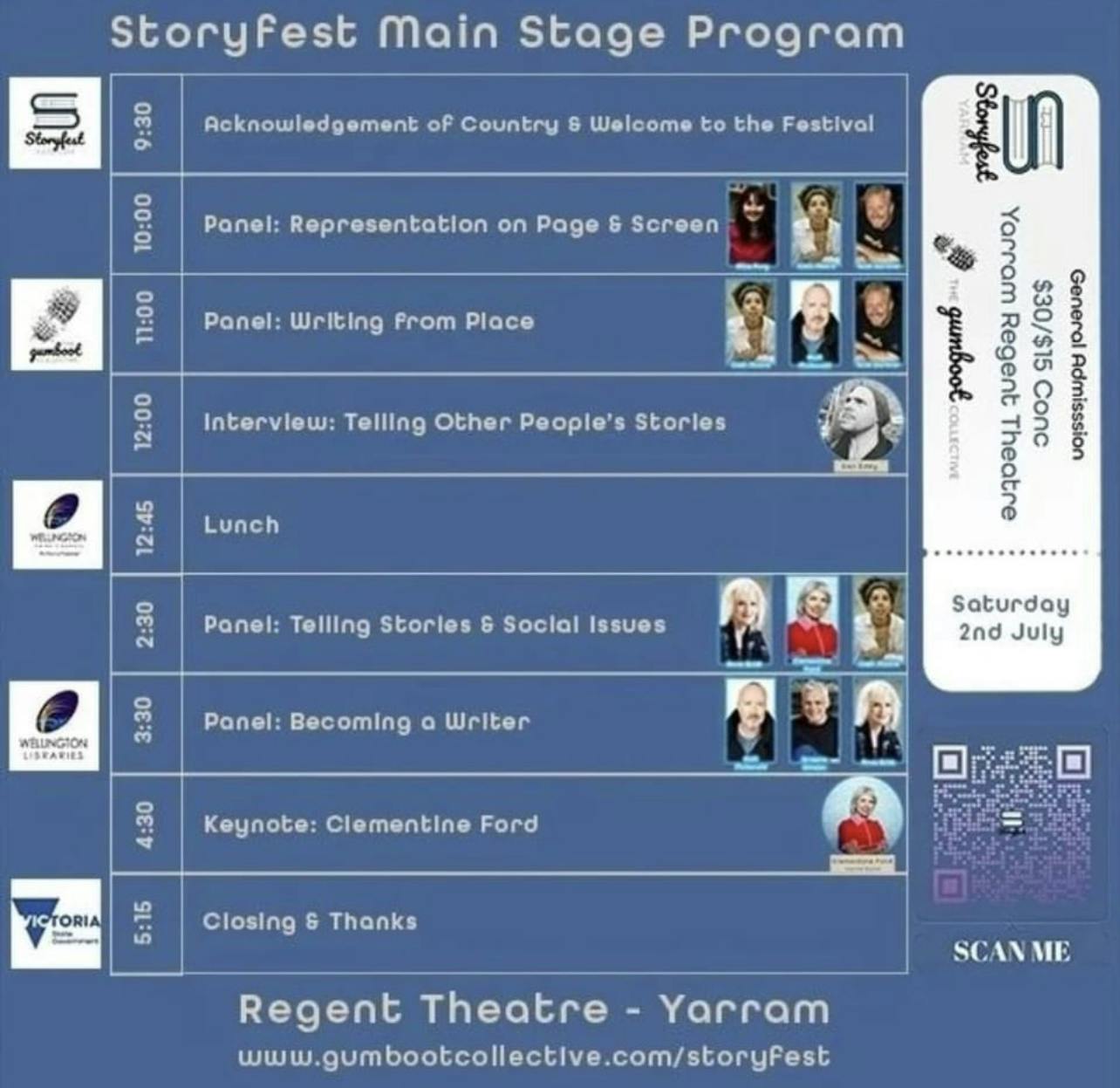 Storyfest 2022 Program