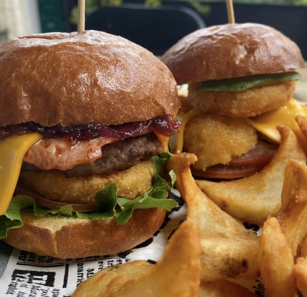 Commercial Hotel Burger specials