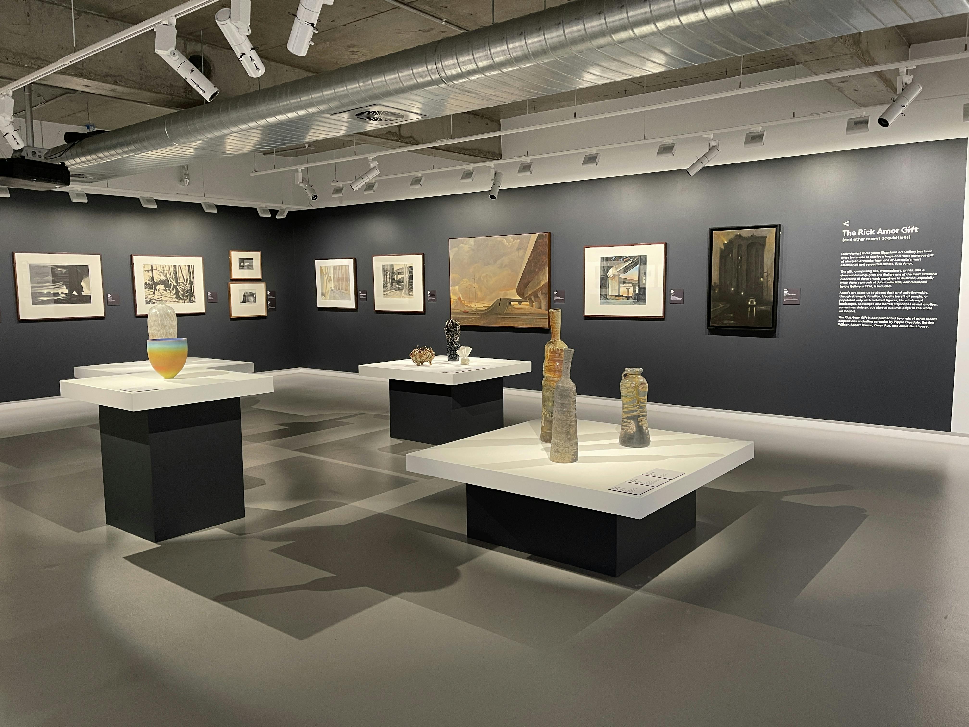 Gippsland Art Gallery Display