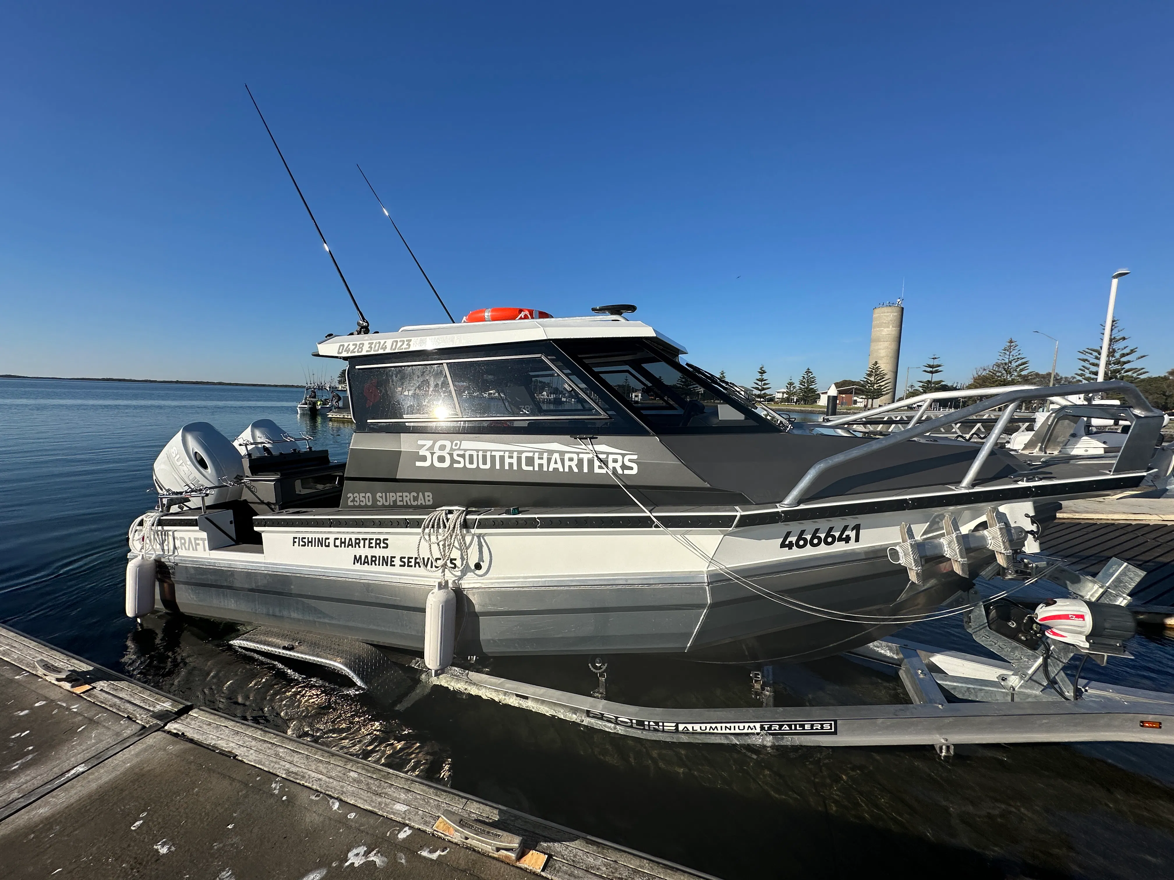 Fishing charters and commercial marine services available in Port Albert