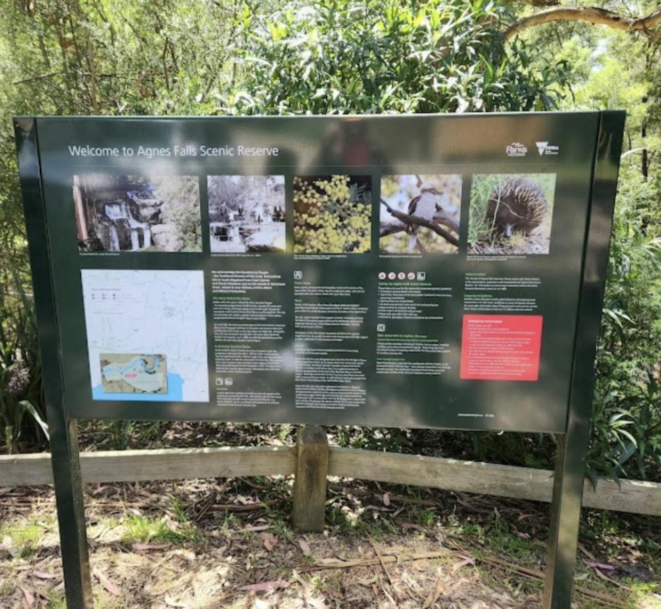 Agnes Falls information guide