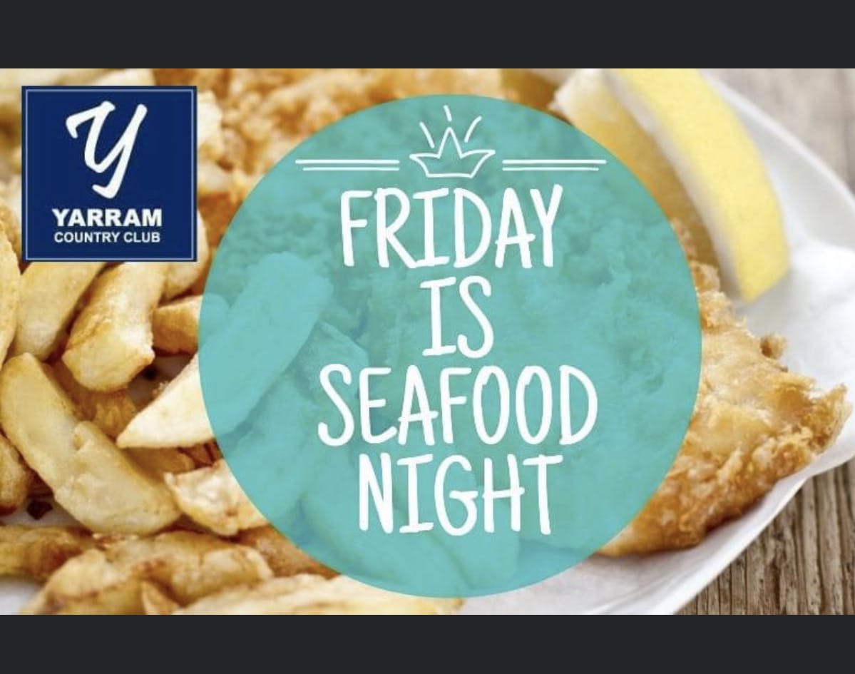 Seafood night Friday