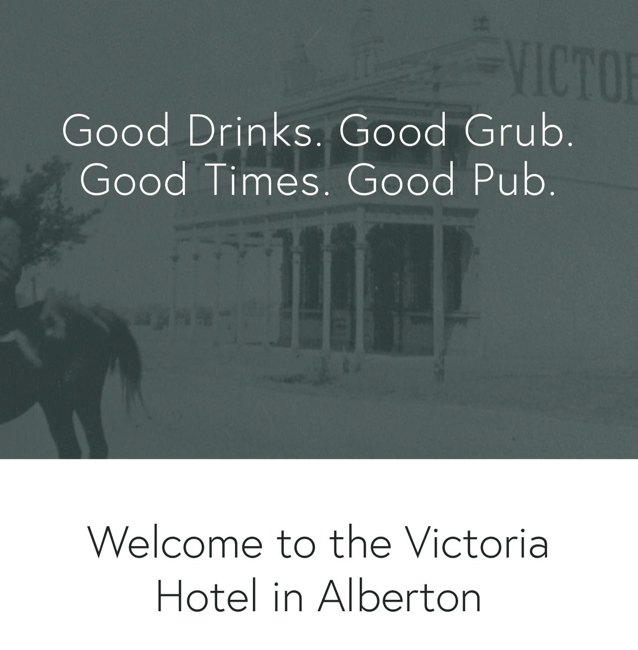Welcome to Victoria Hotel Alberton