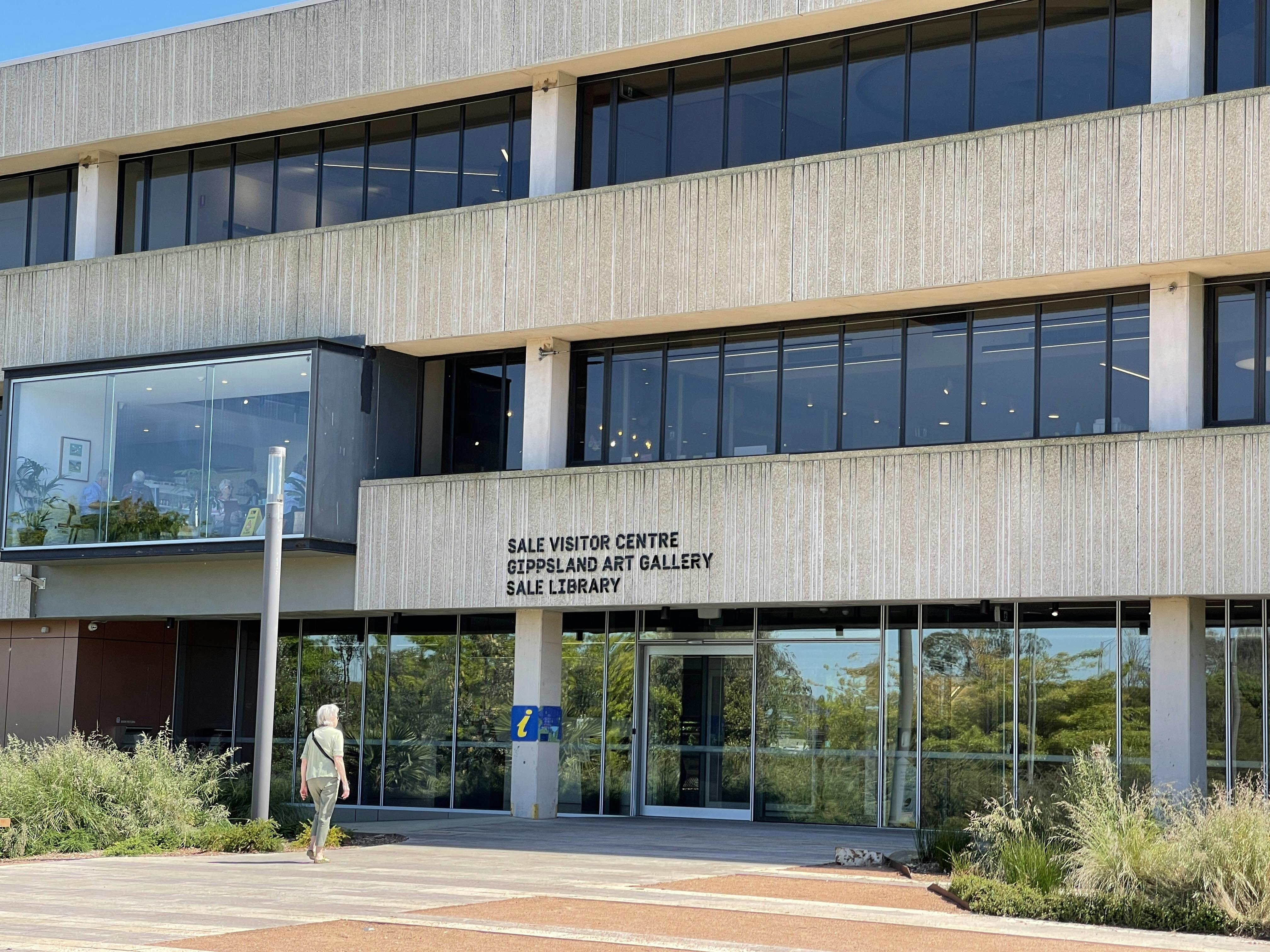 Gippsland Art Gallery situated inside Wellington Shire Civic Centre