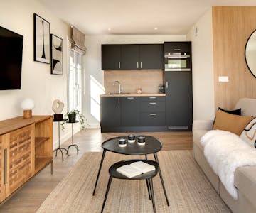 Cuisine de l'appartement Paulilles à Collioure