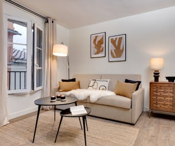 Salon de l'appartement Saint Vincent à Collioure