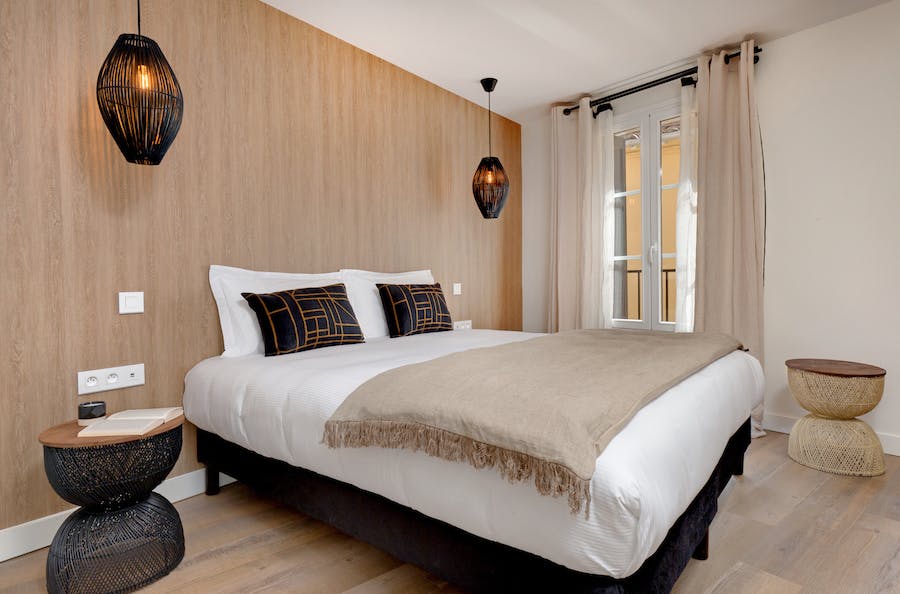 Chambre 1 de l'appartement Peyrefite à Collioure