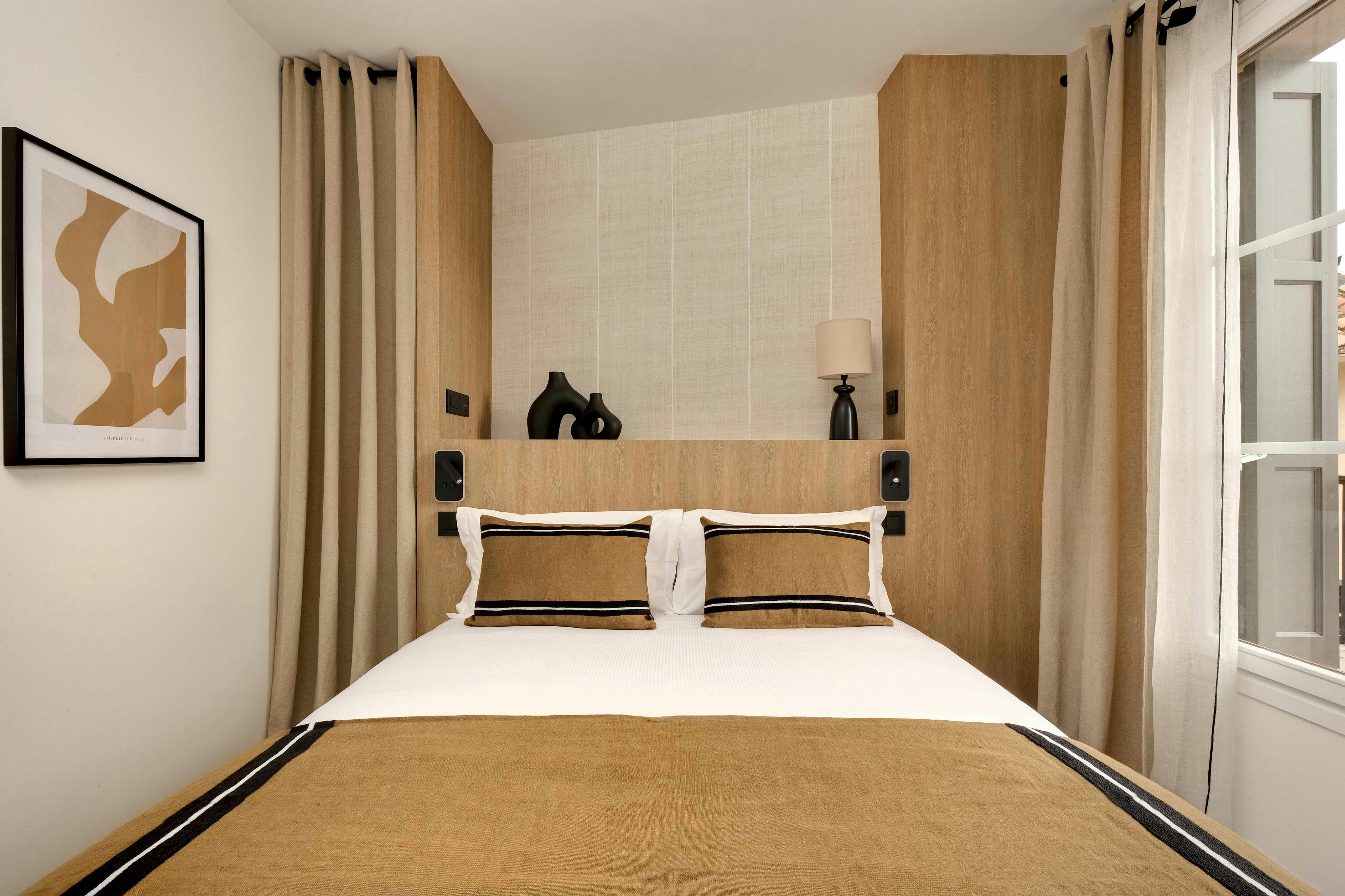 Chambre 1 de l'appartement Sailfort à Collioure