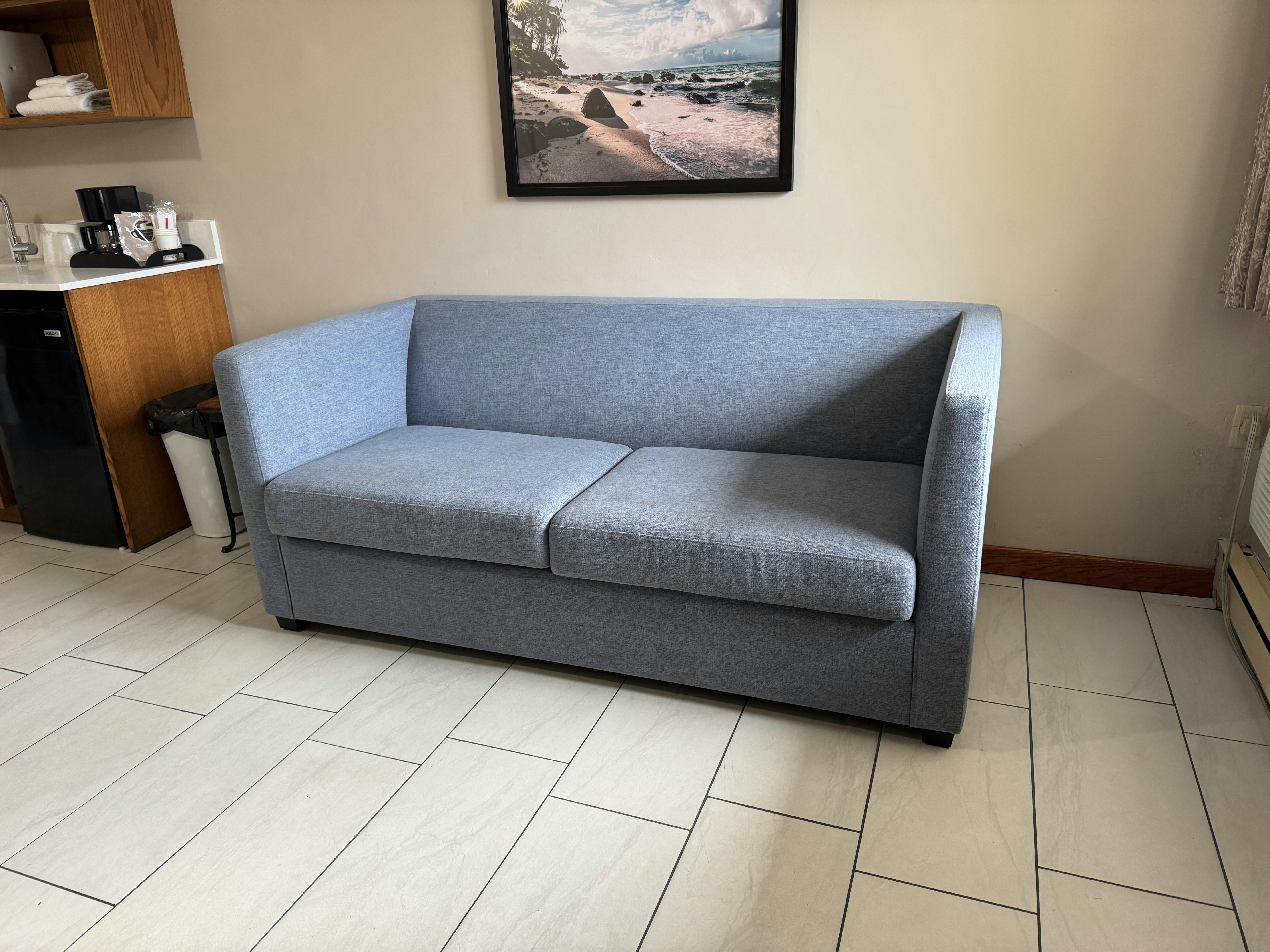 Sofa in two room suites at south shore