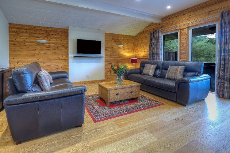 Spacious Lounge at Riverside Lodges in Ripon North Yorkshire
