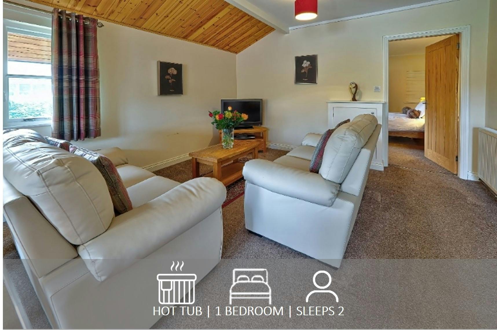 Spacious Lounge at Riverside Lodges in Ripon North Yorkshire