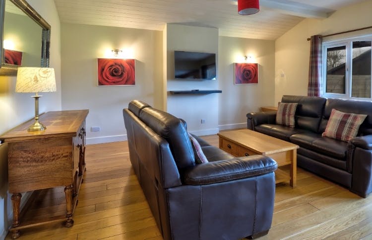 Spacious Lounge at Riverside Lodges in Ripon North Yorkshire