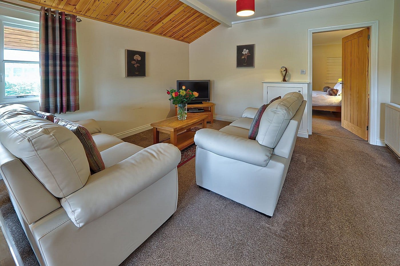 Spacious Lounge at Riverside Lodges in Ripon North Yorkshire