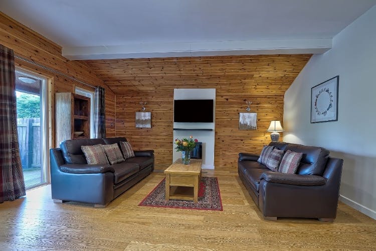 Spacious Lounge at Riverside Lodges in Ripon North Yorkshire