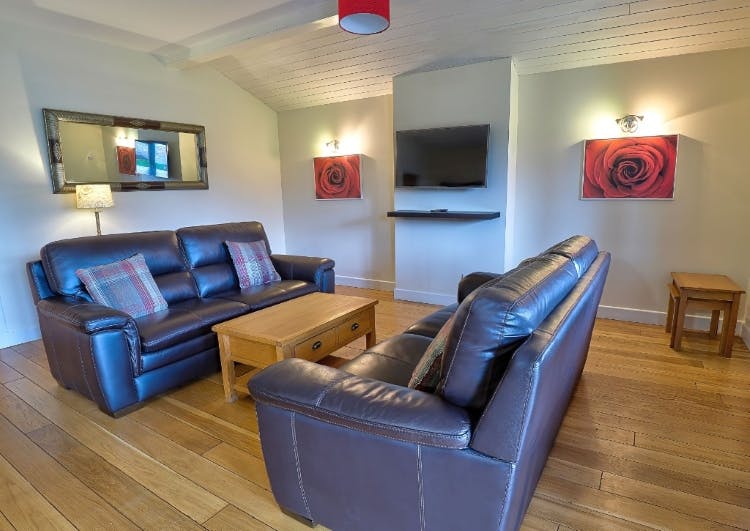Spacious Lounge at Riverside Lodges in Ripon North Yorkshire